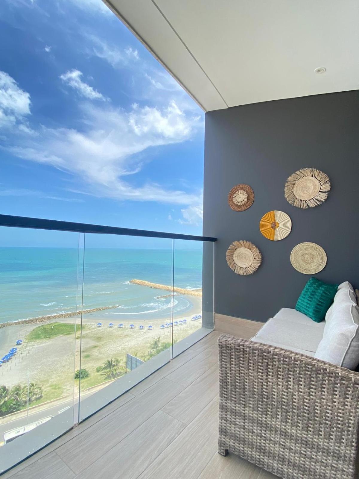Beachfront 1605 Murano Centro 1, Near Walled Airport Pick Up Apartment Cartagena