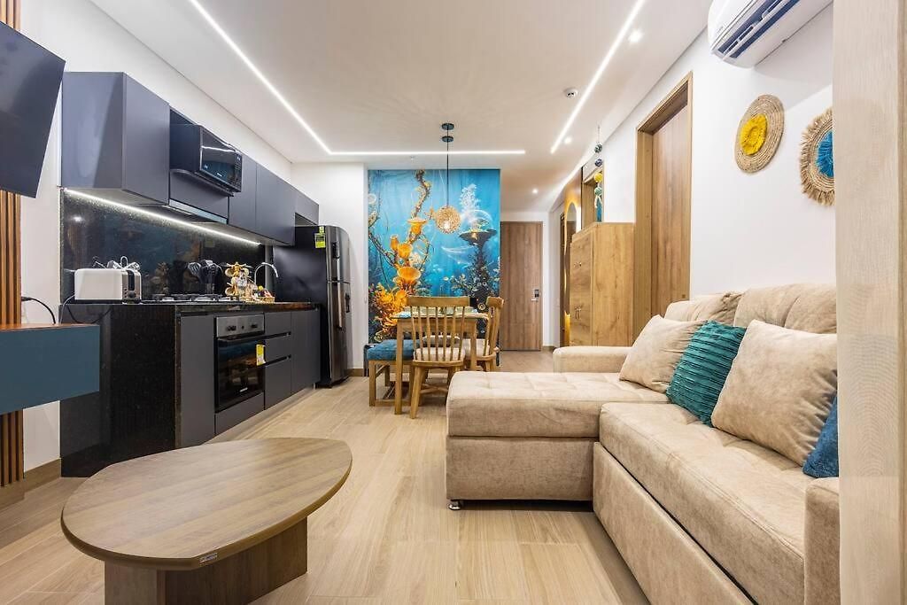 Apartamento Beachfront Condo, Fl 16 Murano Centro 1- El Cabrero, Near Walled City, Airport Pick Up Cartagena