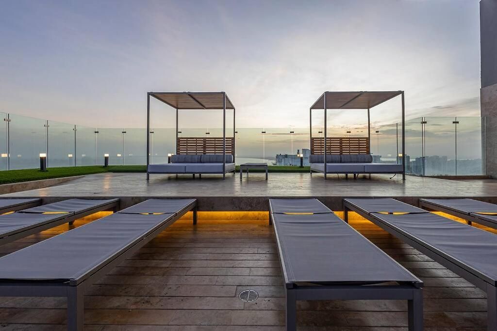 Beachfront Condo, Fl 16 Murano Centro 1- El Cabrero, Near Walled City, Airport Pick Up Cartagena