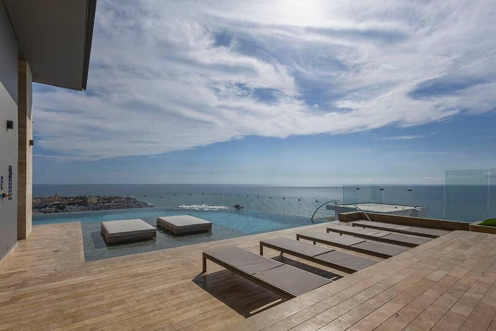 Beachfront Condo, Fl 16 Murano Centro 1- El Cabrero, Near Walled City, Airport Pick Up Apartamento Cartagena