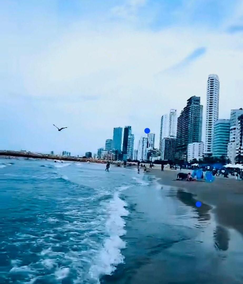 Beachfront Condo, Fl 16 Murano Centro 1- El Cabrero, Near Walled City, Airport Pick Up * Cartagena