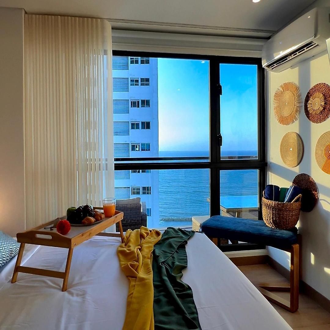 BEACHFRONT CONDO 16FL- Murano Centro 1 - El Cabrero, Near Walled City, Airport Pick Up Apartamento *