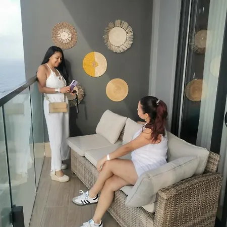 Beachfront Condo, Fl 16 Murano Centro 1- El Cabrero, Near Walled City, Airport Pick Up * Cartagena
