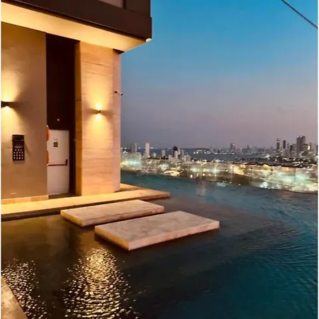 BEACHFRONT CONDO 16FL- Murano Centro 1 - El Cabrero, Near Walled City, Airport Pick Up Apartamento Cartagena