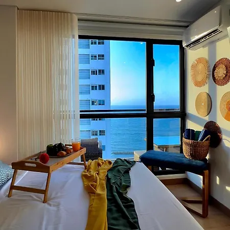 BEACHFRONT CONDO 16FL- Murano Centro 1 - El Cabrero, Near Walled City, Airport Pick Up Apartamento *